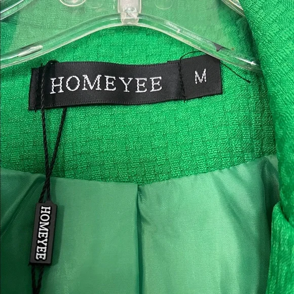 NWOT - Green Women's Blazer - Picture 2 of 3